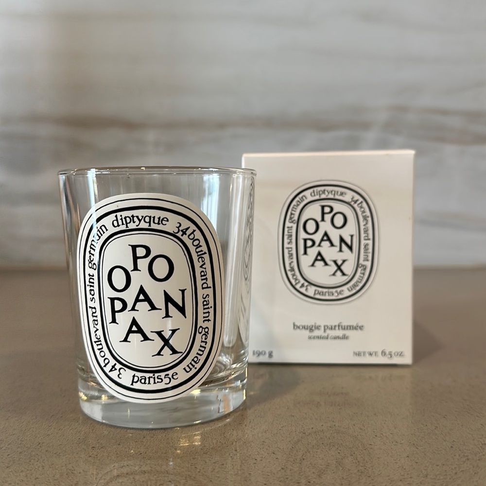 Opoponax cleaned jar & box